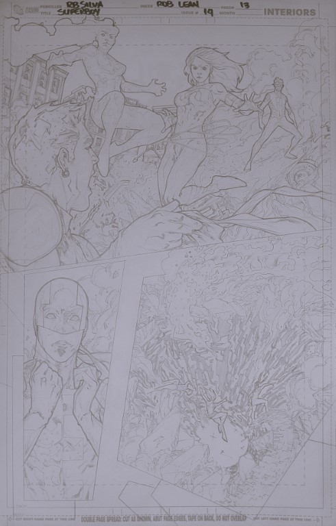 Superboy #14 pg. 13 by RB Silva